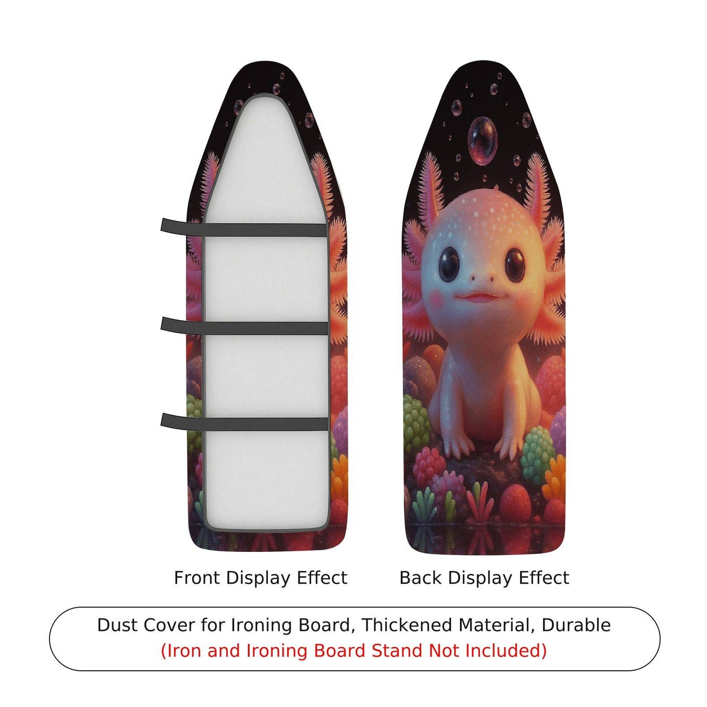 1-Piece Cute Fantasy Creature Ironing Board Cover, Universal Size, Without Board