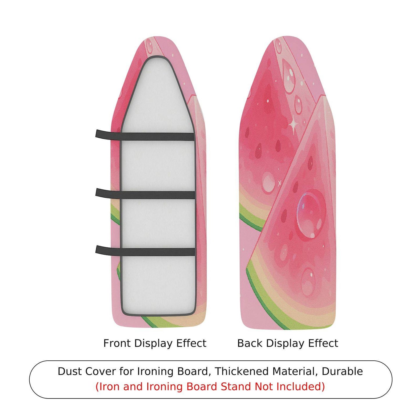 1-Piece Watermelon Fruit Fun Ironing Board Cover, Universal Size, Without Board