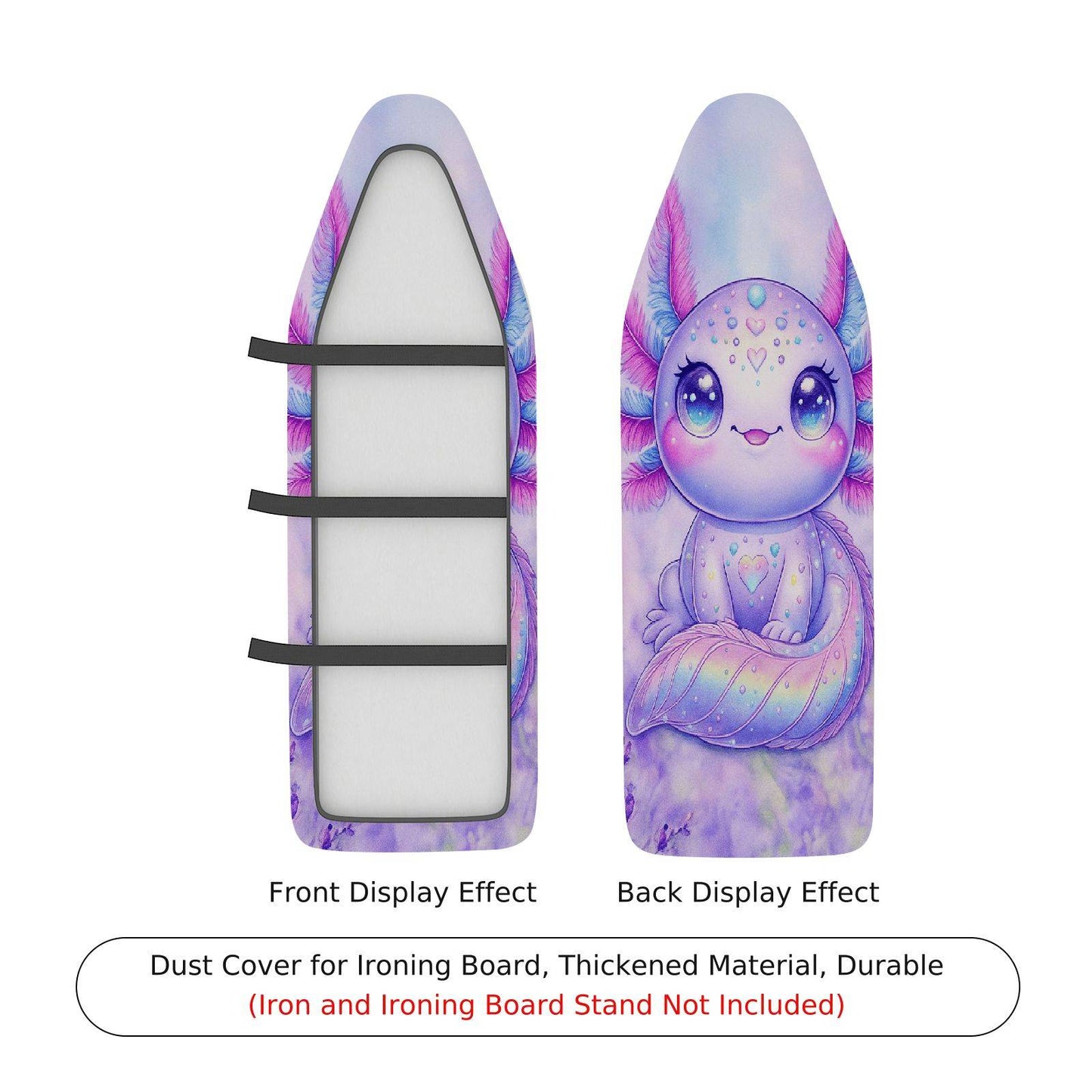 1-Piece Fantasy Cute Colorful Ironing Board Cover, Universal Size, Without Board