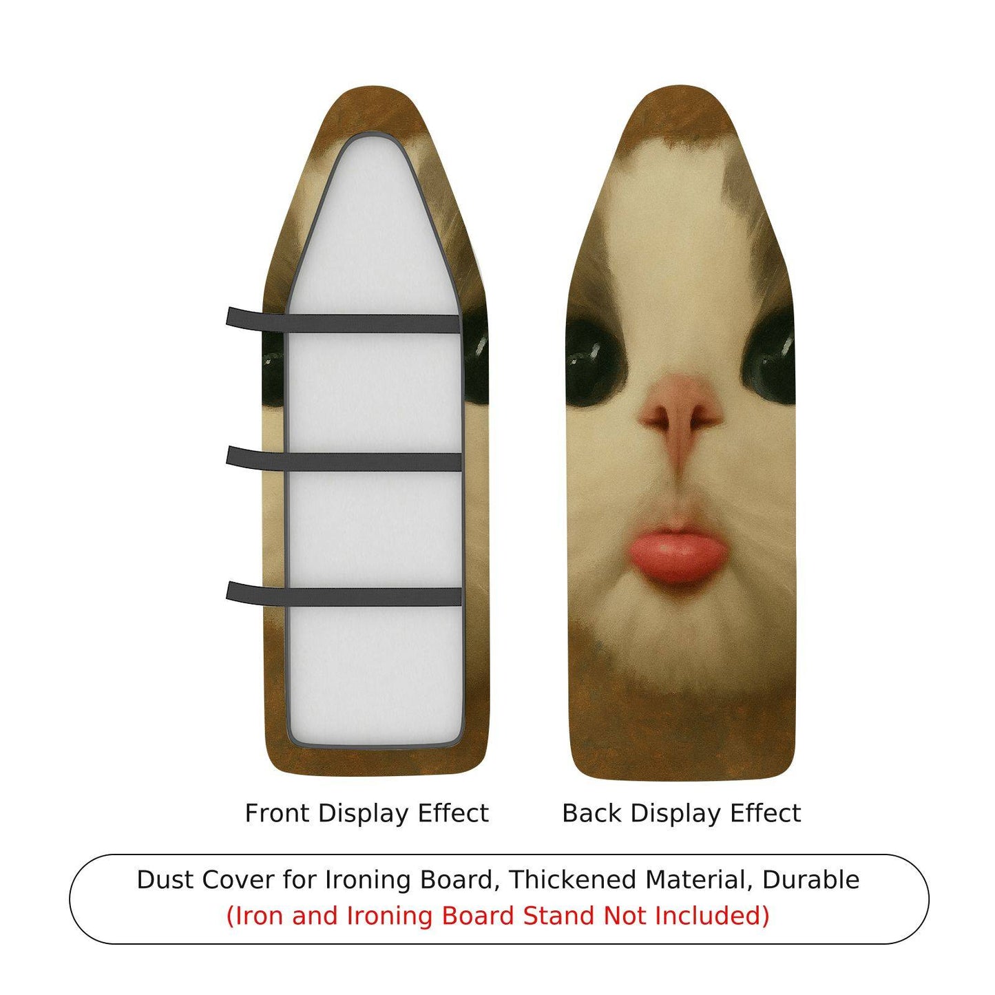 1-Piece Cute Animal Ironing Board Cover, Universal Size, Without Board