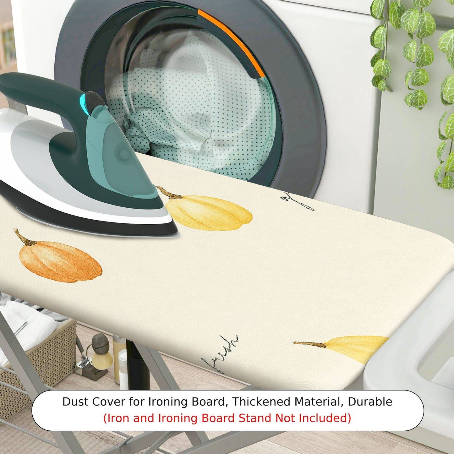 1-Piece Vegetable Pattern Nature Fruit  Ironing Board Cover, Universal Size, Without Board