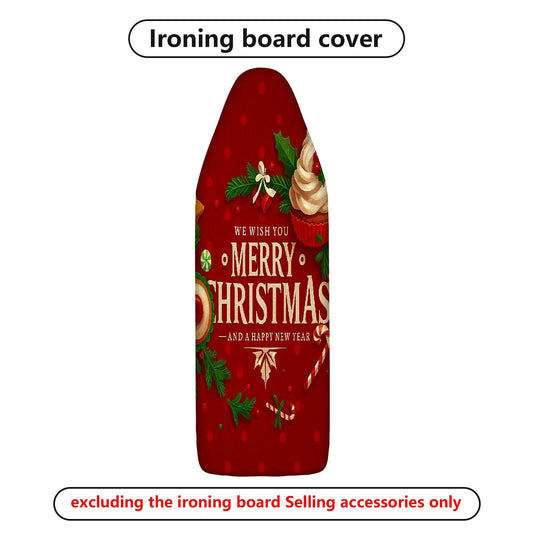 1-Piece Christmas Holiday Festive  Ironing Board Cover, Universal Size, Without Board
