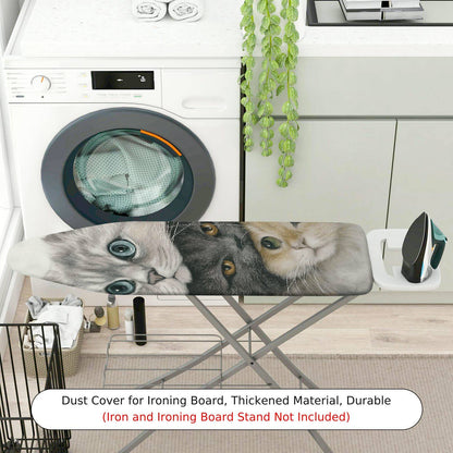 1-Piece Cat Animal Cute  Ironing Board Cover, Universal Size, Without Board