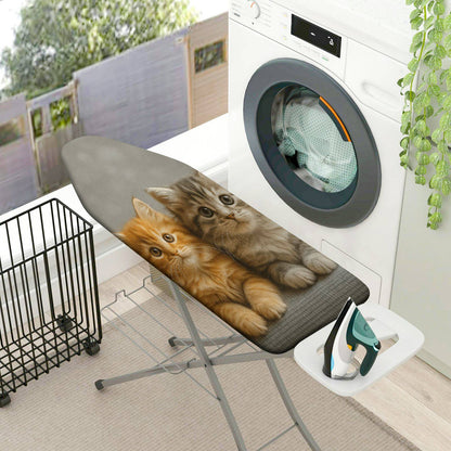 1-Piece Cute Cat Kitten Animal  Ironing Board Cover, Universal Size, Without Board