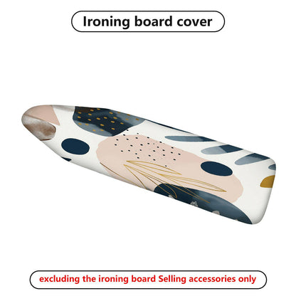 1-Piece Abstract Art Pattern Geometric Shapes Pastel Color  Ironing Board Cover, Universal Size, Without Board