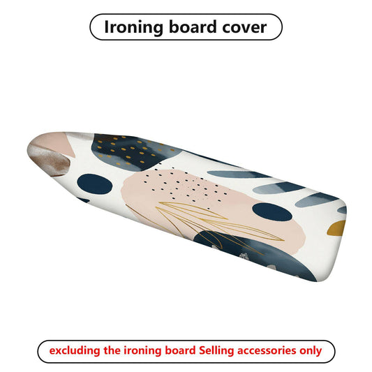 1-Piece Abstract Art Pattern Geometric Shapes Pastel Color  Ironing Board Cover, Universal Size, Without Board
