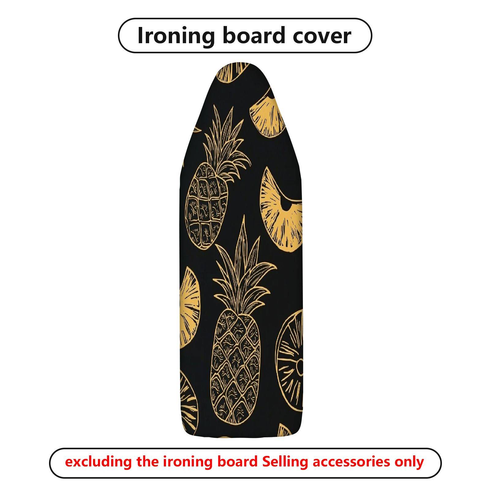 1-Piece Pineapple Tropical Fruit  Ironing Board Cover, Universal Size, Without Board