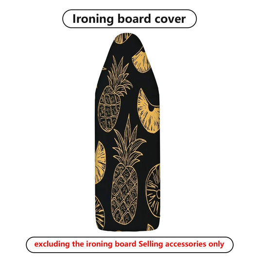 1-Piece Pineapple Tropical Fruit  Ironing Board Cover, Universal Size, Without Board