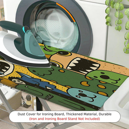 1-Piece Fun Bright  Ironing Board Cover, Universal Size, Without Board