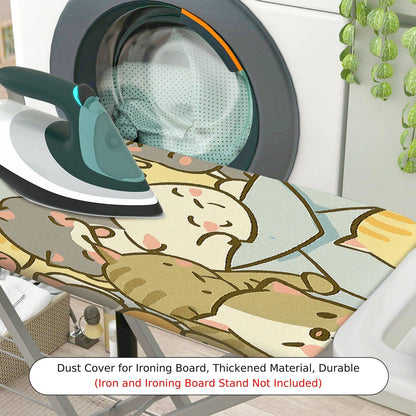 1-Piece Animals Cute Colorful  Ironing Board Cover, Universal Size, Without Board