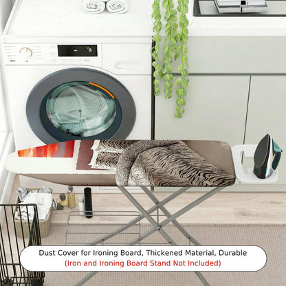 1-Piece Zebra Striped Pattern Animal Print Decorative  Ironing Board Cover, Universal Size, Without Board