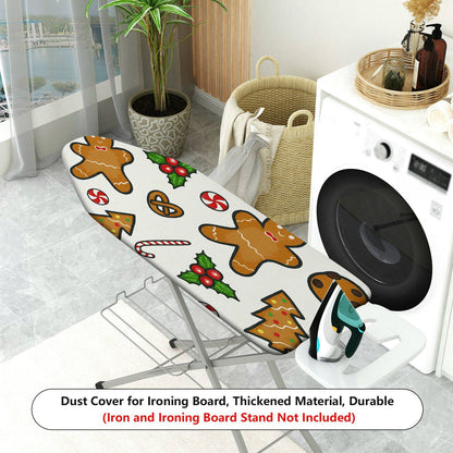 1-Piece Christmas cookies gingerbread holiday  Ironing Board Cover, Universal Size, Without Board