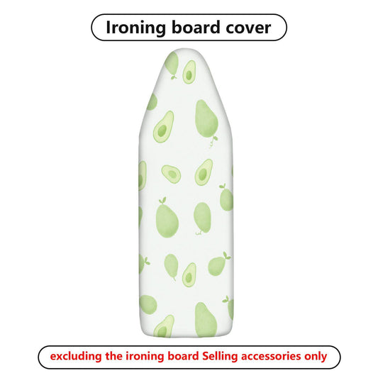 1-Piece Avocado Fruit Green  Ironing Board Cover, Universal Size, Without Board