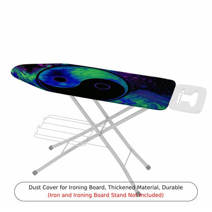 1-Piece Yin Yang Abstract Pattern Colorful  Ironing Board Cover, Universal Size, Without Board