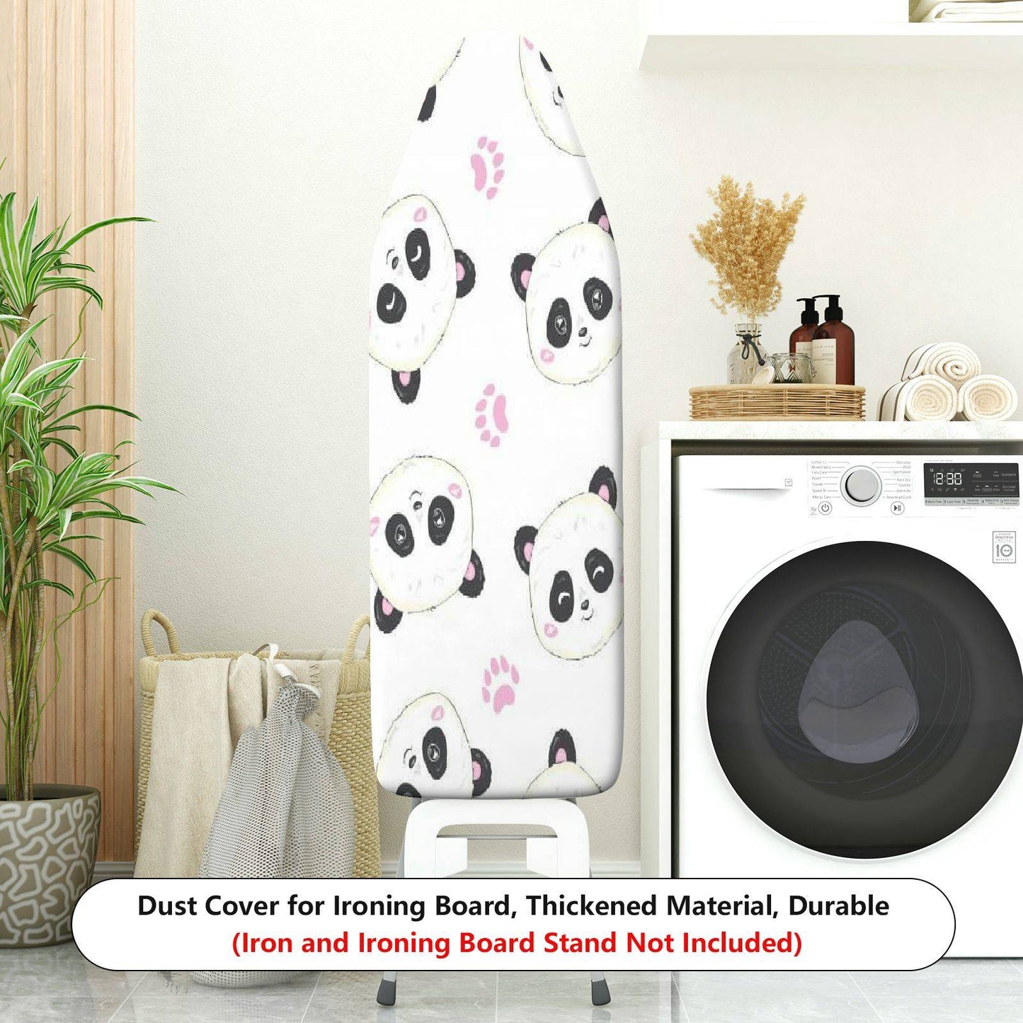1-Piece Panda  Cute  Ironing Board Cover, Universal Size, Without Board
