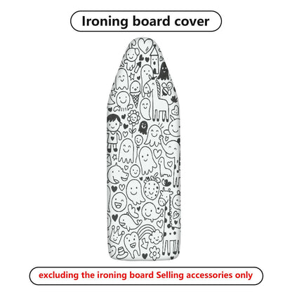 1-Piece Fun Doodle  Ironing Board Cover, Universal Size, Without Board