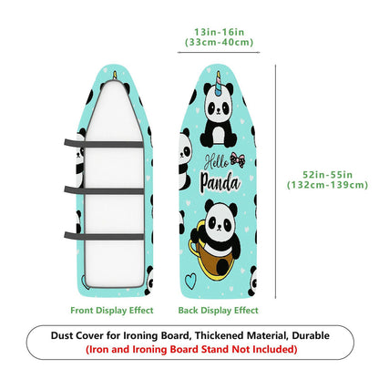 1-Piece Panda  Cute  Ironing Board Cover, Universal Size, Without Board