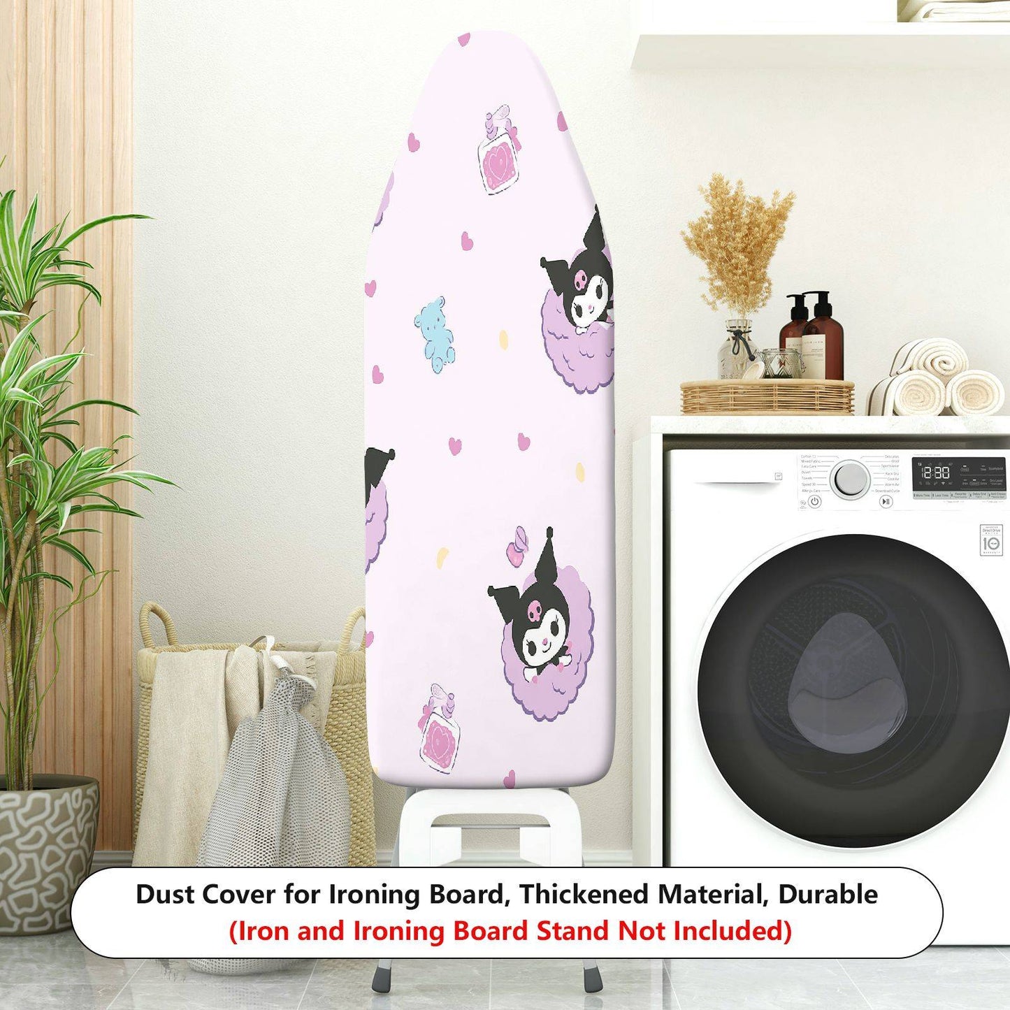 1-Piece Cute Bear  Ironing Board Cover, Universal Size, Without Board