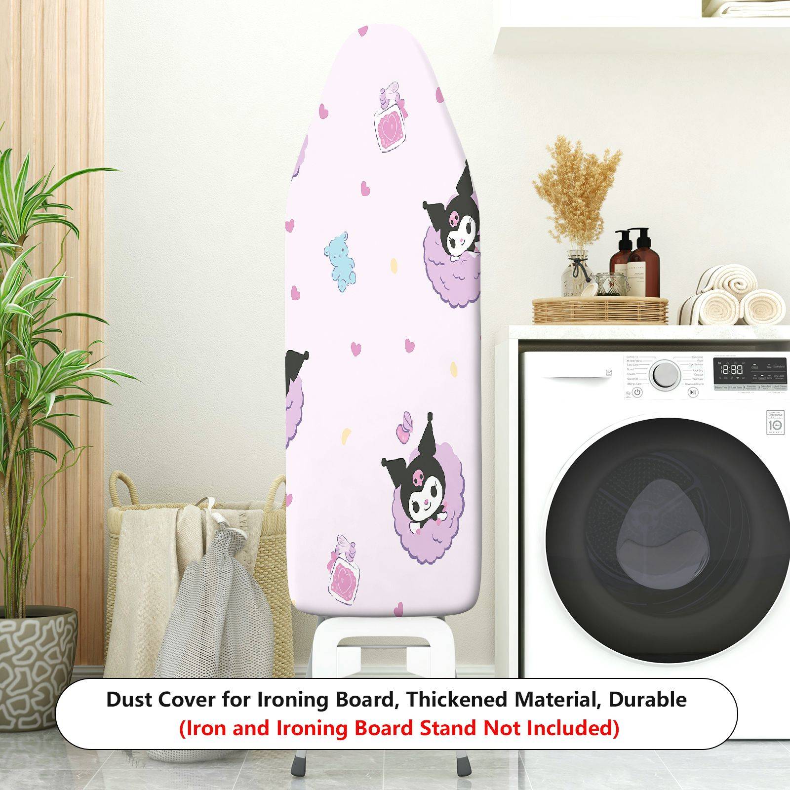 1-Piece Cute Bear  Ironing Board Cover, Universal Size, Without Board