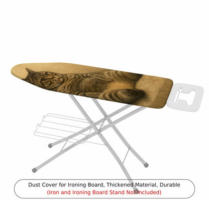 1-Piece Cat Animal Fun Art  Ironing Board Cover, Universal Size, Without Board
