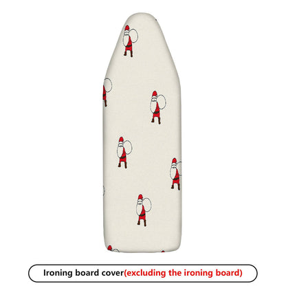 1-Piece Christmas Santa Claus  Ironing Board Cover, Universal Size, Without Board