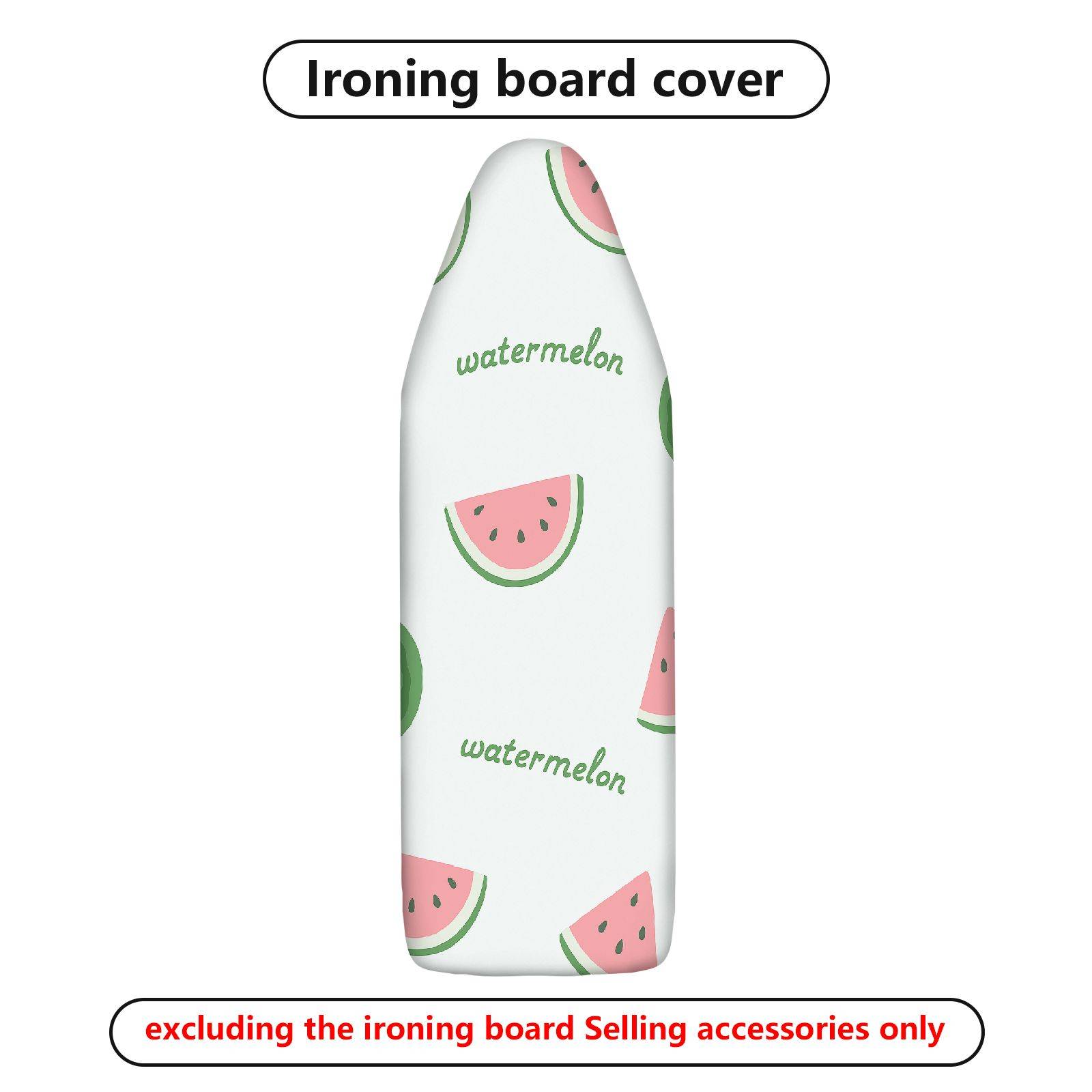 1-Piece Watermelon Print Fruit Pattern Summer Theme  Ironing Board Cover, Universal Size, Without Board
