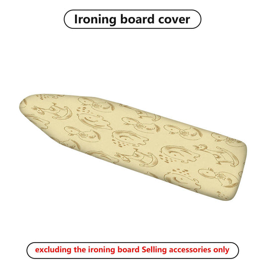 1-Piece Animal Beige  Ironing Board Cover, Universal Size, Without Board