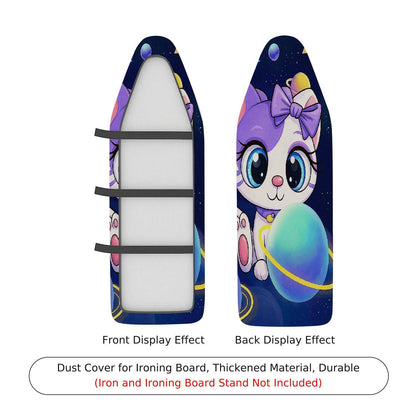 1-Piece Cute  Purple Bow  Ironing Board Cover, Universal Size, Without Board