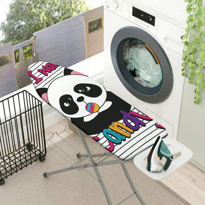 1-Piece Panda Cute  Ironing Board Cover, Universal Size, Without Board