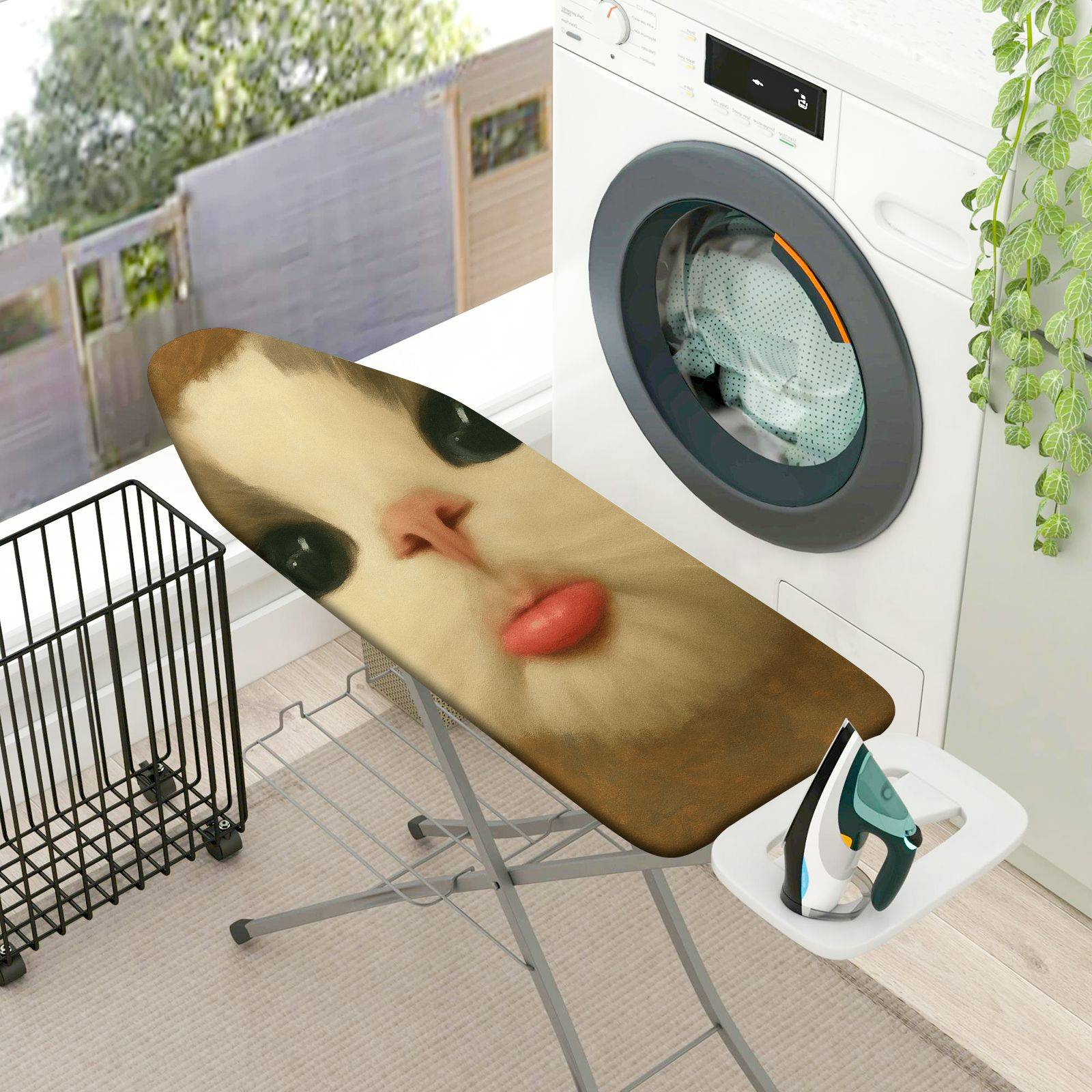 1-Piece Cute Animal  Ironing Board Cover, Universal Size, Without Board