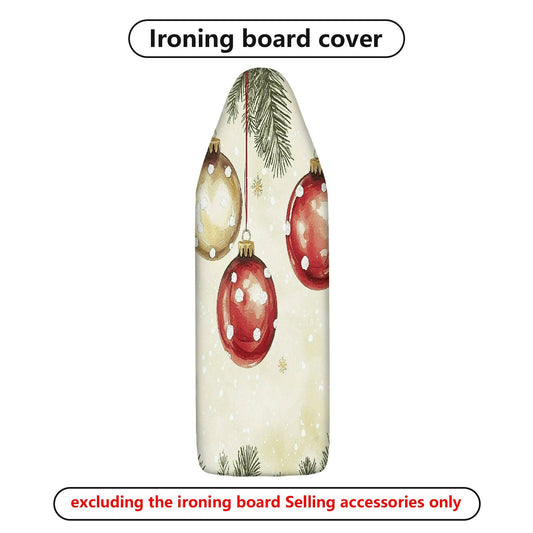 1-Piece Christmas Ornaments Pine Tree Snowfall  Ironing Board Cover, Universal Size, Without Board