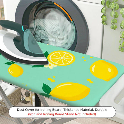 1-Piece Lemon Fruit Floral  Ironing Board Cover, Universal Size, Without Board