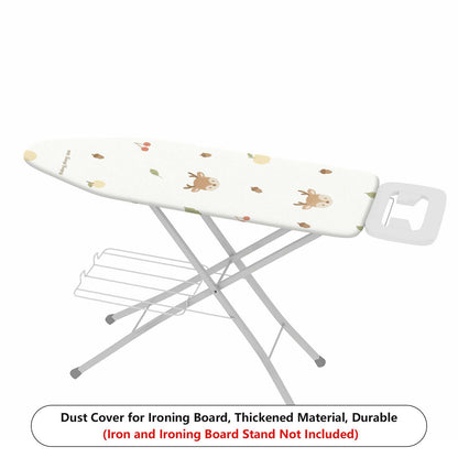 1-Piece Deer Fruit Nature  Ironing Board Cover, Universal Size, Without Board