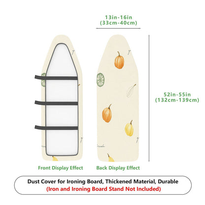 1-Piece Vegetable Pattern Nature Fruit  Ironing Board Cover, Universal Size, Without Board