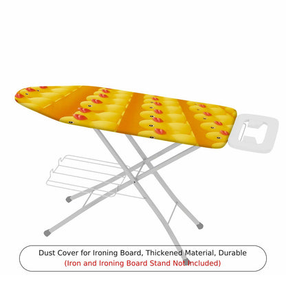 1-Piece Yellow Duck Fun Vibrant  Ironing Board Cover, Universal Size, Without Board