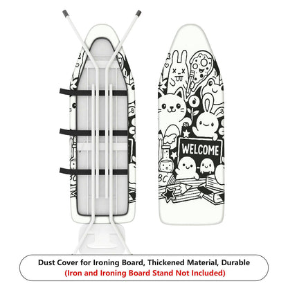 1-Piece Cute  Animal Welcome  Ironing Board Cover, Universal Size, Without Board