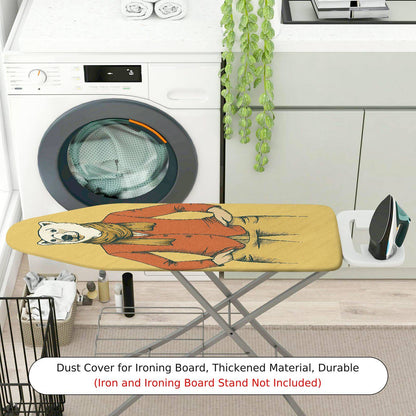 1-Piece Polar Bear  Fun  Ironing Board Cover, Universal Size, Without Board