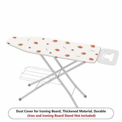 1-Piece Strawberry Heart Pattern Cute  Ironing Board Cover, Universal Size, Without Board