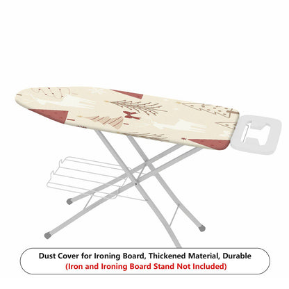1-Piece Christmas Reindeer Tree  Ironing Board Cover, Universal Size, Without Board