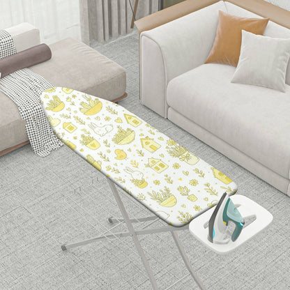 1-Piece Cute Animal Floral Nature  Ironing Board Cover, Universal Size, Without Board