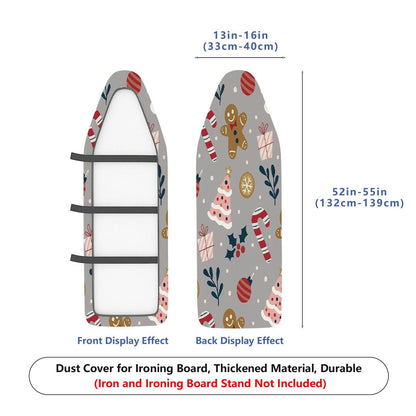 1-Piece Christmas Candy Tree  Ironing Board Cover, Universal Size, Without Board