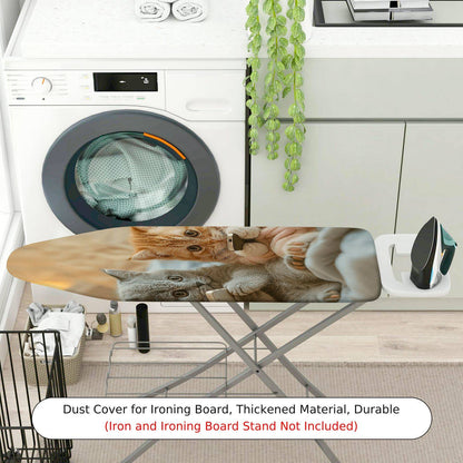 1-Piece Cat Cute Cozy  Ironing Board Cover, Universal Size, Without Board