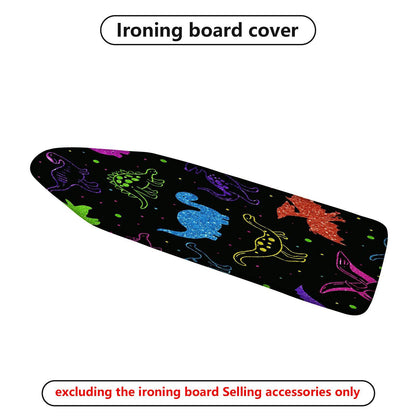 1-Piece Dinosaur Colorful Fun  Ironing Board Cover, Universal Size, Without Board