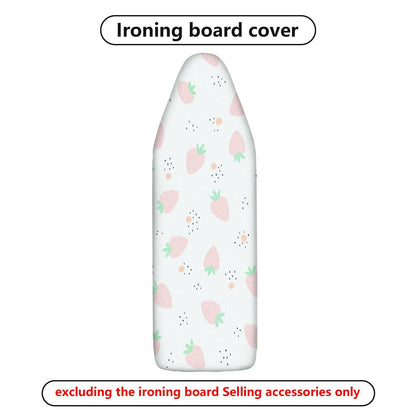 1-Piece Strawberry Floral Cute  Ironing Board Cover, Universal Size, Without Board