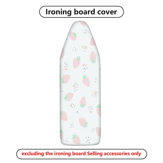1-Piece Strawberry Floral Cute  Ironing Board Cover, Universal Size, Without Board