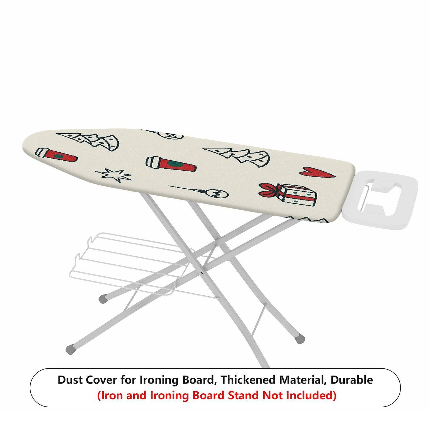 1-Piece Christmas Coffee Gift  Ironing Board Cover, Universal Size, Without Board
