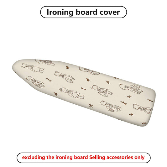1-Piece Cute  Animal Print Beige  Ironing Board Cover, Universal Size, Without Board