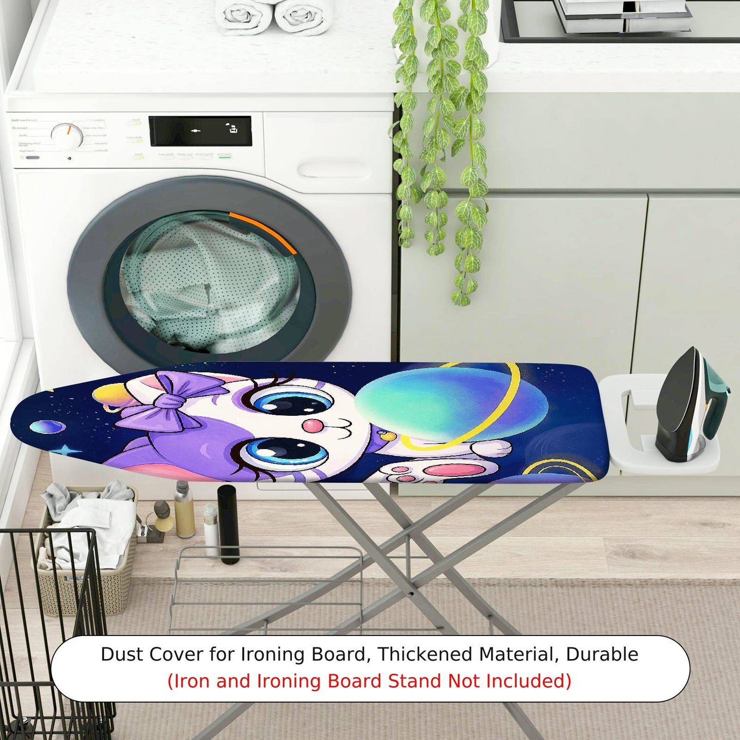 1-Piece Cute  Purple Bow  Ironing Board Cover, Universal Size, Without Board