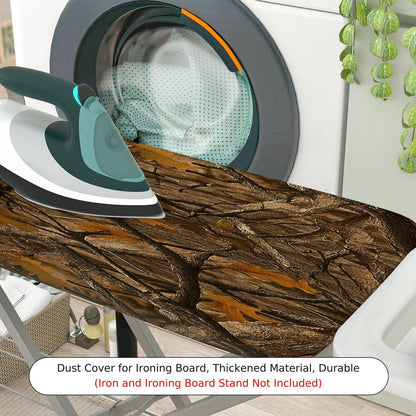 1-Piece Woodgrain Nature Rustic  Ironing Board Cover, Universal Size, Without Board