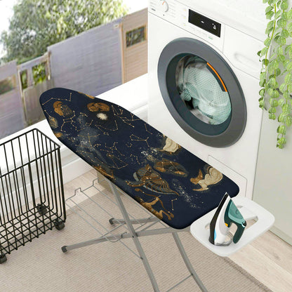 1-Piece Zodiac Constellation Galaxy  Ironing Board Cover, Universal Size, Without Board